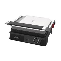 Grill Elétrico Oster Multiuso OGRL610, Preto e Inox, 110V