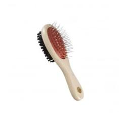 Escova Dupla Madeira Mais Dog M