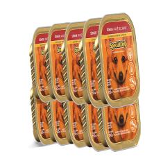 Ração Special Dog Patê Cães Sênior Carne 150G - 10 Unidades