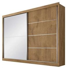 Guarda-Roupa com Espelho 2 Portas de Correr Verona Plus - Made Marcs 