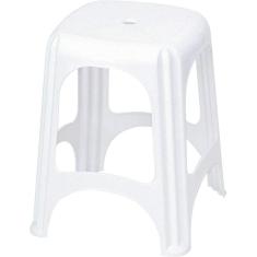 Banqueta de Plástico Niterói Branca 100Kg Tramontina
