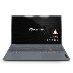 Notebook Positivo Vision C15 Intel® Celeron® Linux 4GB 128GB eMMC Lumina Bar 15” HD - Cinza