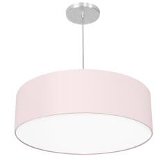 Lustre Cupula Pendente Dome 50x15cm Magnífico Rose