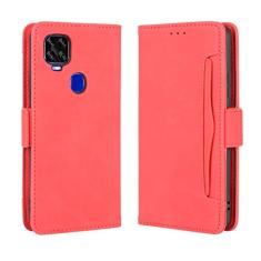 Capa com compartimento para cartão para ZTE Blade V2020, capa flip carteira de couro para ZTE Blade V2020, capa magnética retrô para celular, capa carteira com compartimentos para cartão