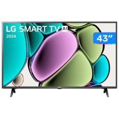 Smart TV 43" Full HD LCD LG 43LR6700PSA AI Processor Wi-Fi e Bluetooth