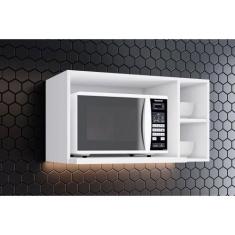 Armário de Cozinha Modulado Americana p/ Micro-ondas Branco - Henn