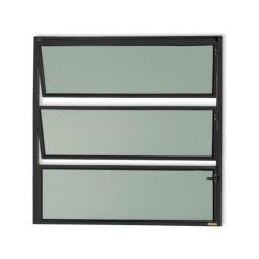 Janela de Alumínio Basculante 60x60cm Vidro Mini Boreal Master Brimak
