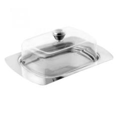 Mantegueira de Aço Inox c/ Tampa Acrilico Mimo Style