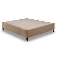 Cama Box Base Universal Queen Clickbox Suede Clean (158x198x28) - Herval