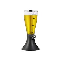 Torre de Chopp Marcbeer 2.5 L Marchesoni Marcbeer Transparente com Preto