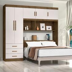 Guarda Roupa Casal 5 Portas 3 Gavetas Cancun JeA Móveis