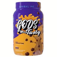 Gods Whey Tasty - Whey Protein Concentrado - Isolado - Hidrolisado - 900g pote - Sabor Chocottine