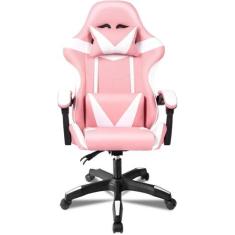 Cadeira Gamer Reclinável Conforto Ergonômica Apoio de Braço e Lombar -