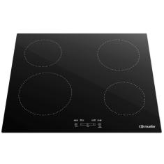 Cooktop Mueller 4 Bocas de Indução com Turbo MCI014BG1 220V