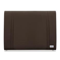Cabeceira Tamisa Veluto Marrom Queen (8x160x125) - Ortobom