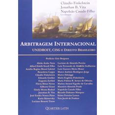 Arbitragem Internacional Unidroit, Cisg e Direito Brasileiro