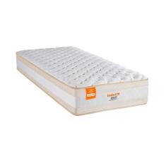 Colchão Solteiro Mola Superlastic Denver 30x88x188cm Inducol Bege/Branco