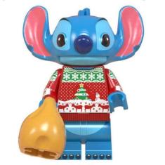 Boneco Blocos De Montar Stitch Natal Minifigure
