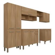 Cozinha Modulada 6 Peças 12 Portas Tieli Boreal - M. Arapongas