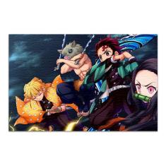 Quebra Cabeça Kimetsu No Yaiba Personalizado 120 Peças 001