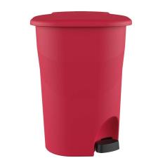 Lixeira Ecológica com Pedal LP2 25l Astra Vermelho