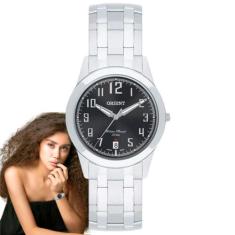 Relógio Orient Feminino Analógico Prata Mbss1132a P2sx