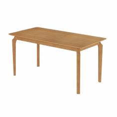 Mesa Alegra Candian 180 X 0,90 sem Vidro Tampo Amadeirado Cinamomo