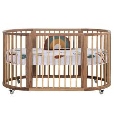 Berço Evolutivo em Madeira Maciça Crescer Incolor