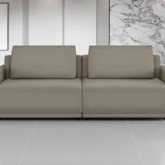 Sofá 2 Lugares 200 Cm Apolo Veludo Castor