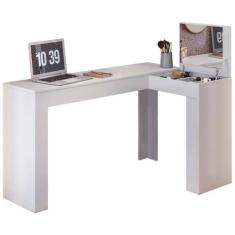 Escrivaninha Penteadeira De Canto 3003029 Branco MBL - Mobler, Branco