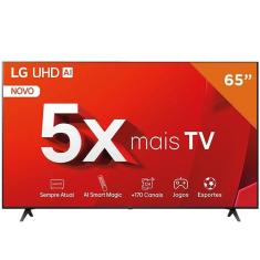 Smart TV LG 65 Polegadas, 4K UHD, LED, UT8050PSA