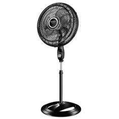 Ventilador de Coluna Mondial Super Turbo 8 Pás 40cm 127v Preto Prata VTX-40C-8P