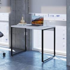 Escrivaninha Mesa Escritório Office Estilo Industrial 90cm Kuadra - Co