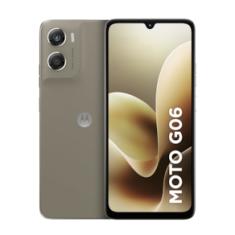 Smartphone Motorola Moto g06 4G Tela 6,9” 256GB Câmera 50MP Bege