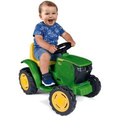 Trator Eletrico Peg Perego John Deere Mini Tractor 6V +1 ano - Peg-Pér