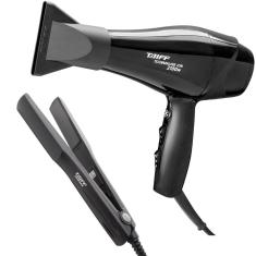 Kit Taiff - Secador Profissional New Tourmaline Ion 2100W 127V - Prancha Ceramica 180ºc