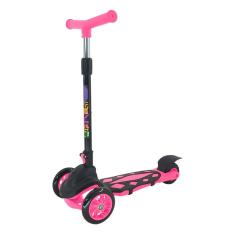Patinete Radical Power Rosa 40kg Brinquedo Dm Toys