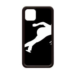 Skating Winter Sport Black Outline para iPhone 11 Pro Max Capa para Apple Mobile Case