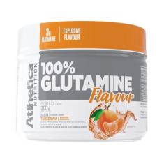 Glutamina Atlhetica Nutrition Flavour Tangerina - Em Pó 200G