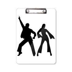Dancer Sports Duet Dance Performance Prancheta pasta de escrita placa de apoio A4
