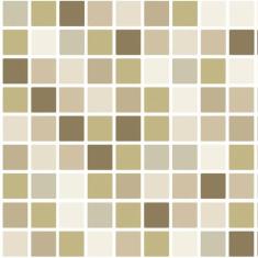 Papel Parede Pastilha Tons Bege Autocolante Cozinha Banheiro - LRP