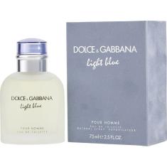 Perfume Masculino D & G Light Blue Dolce & Gabbana Eau De Toilette Spray 75 Ml