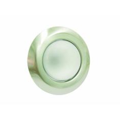 Spot de embutir base e27 led 6w aço escovado - LLUM Bronzearte, Branco