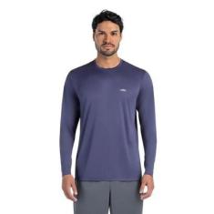 Camiseta Olympikus Manga Longa Essential Masculina-Masculino