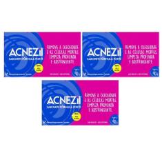 Kit Com 3un Sabonete Acnezil 90g Formula Forte - Cimed