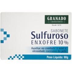 Sabonete Granado Sulfuroso Enxofre 10% 90g, 1 unidade, 90g, Sulfuroso