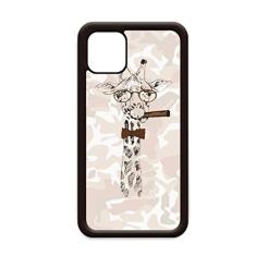 Capa colorida com efeito artístico de cabeça de animal de veado para iPhone 11 Pro Max para capa de celular da Apple