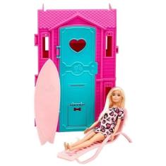 Playset Studio De Surf Da Barbie Com Boneca Fun