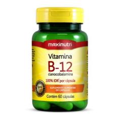 Vitamina B12 60 Cápsulas Maxinutri