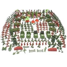 307pcs militar plástico soldado modelo de brinquedo homens figuras acesso